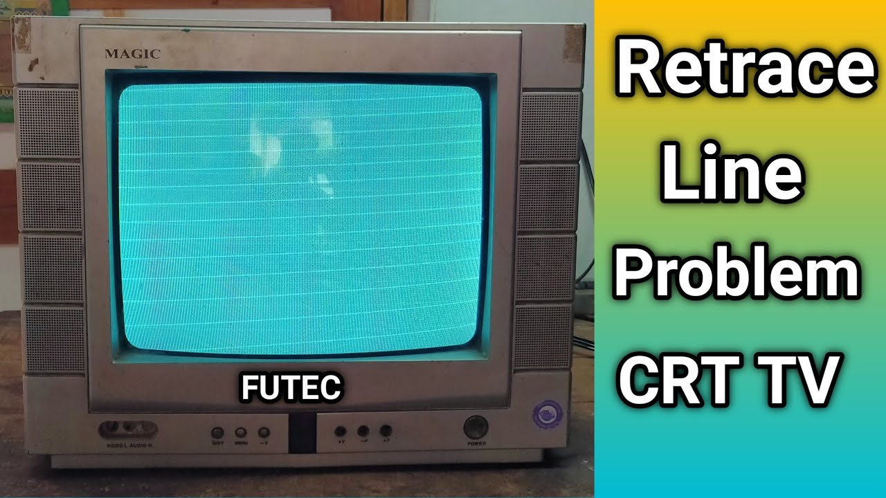 Retrace lines on crt tv / Futec crt tv retrace lines problem