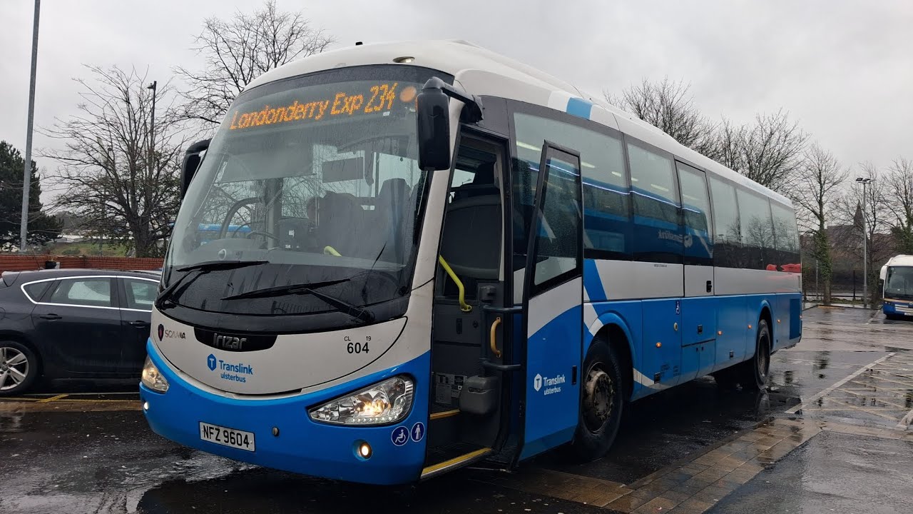 Translink Ulsterbus 604 on the 234 