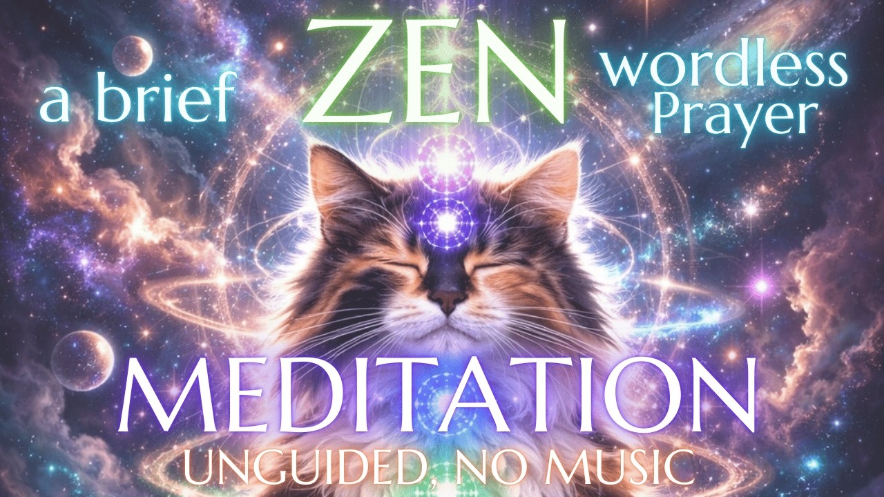 🌼A Brief Zen: For Nothing to Add｜Wordless Prayer (Unguided, No Music)#zen #meditation #keizoku