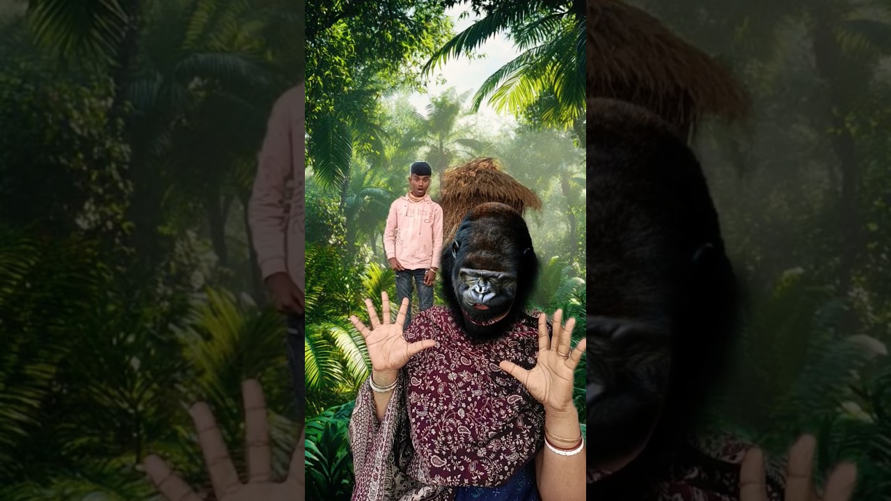 Я встретил гориллу и сбежал 🦍 