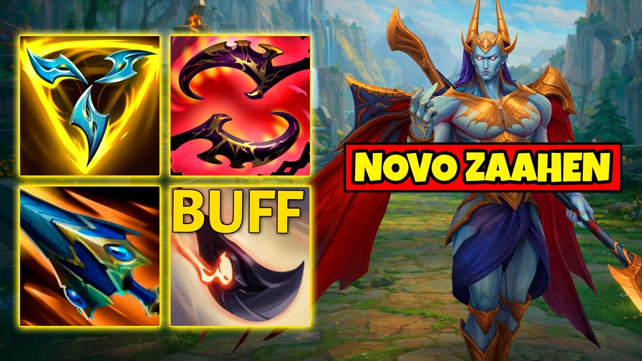 O NOVO ZAAHEN BUFFADO É O DEUS DA JUNGLE