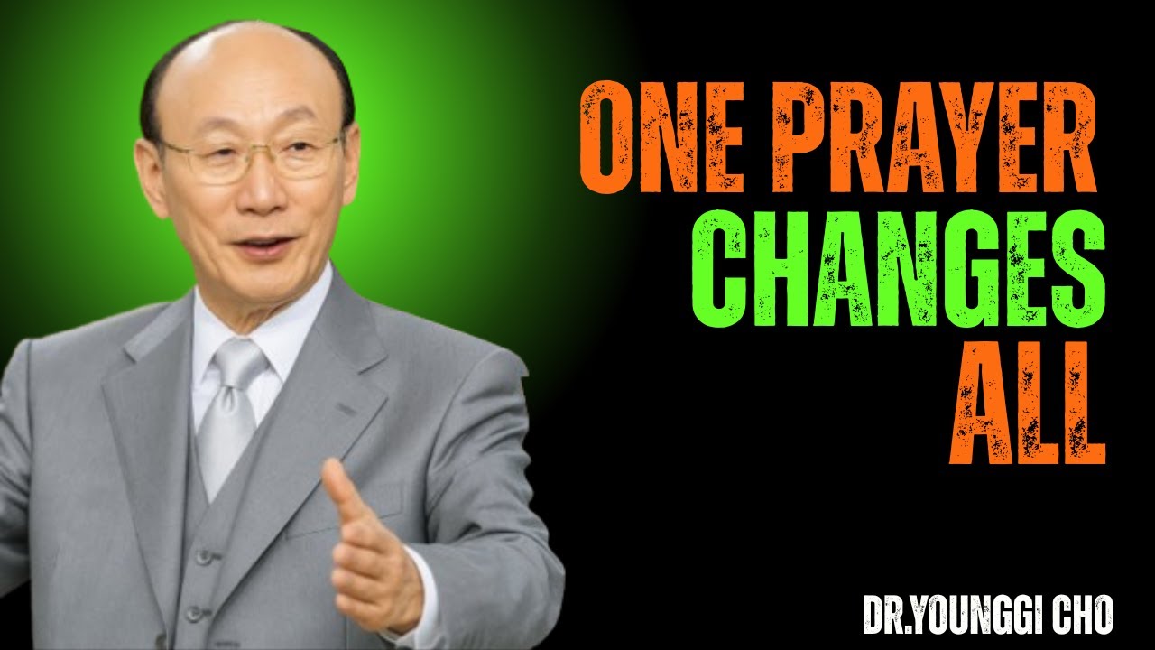 This Morning Prayer Brings Peace, Blessings, and Breakthrough | Dr. David Yonggi Cho
