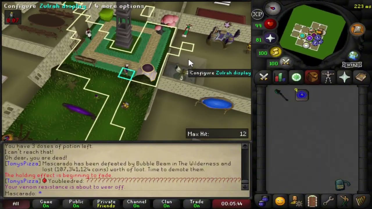 Eliop14 doing the crazy KBD lure 200M+ loss