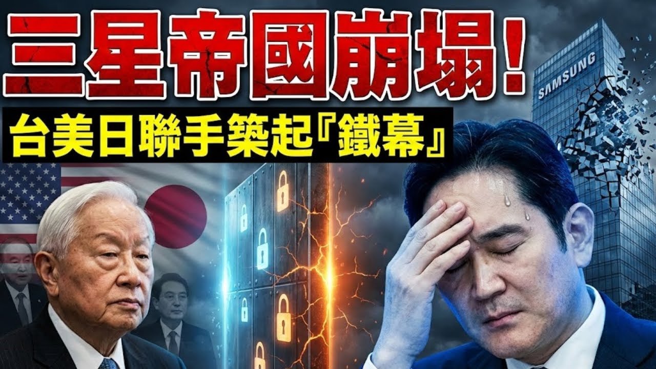 三星高管徹夜難眠！台積電聯手美日築起鐵幕，韓國科技帝國崩塌真相