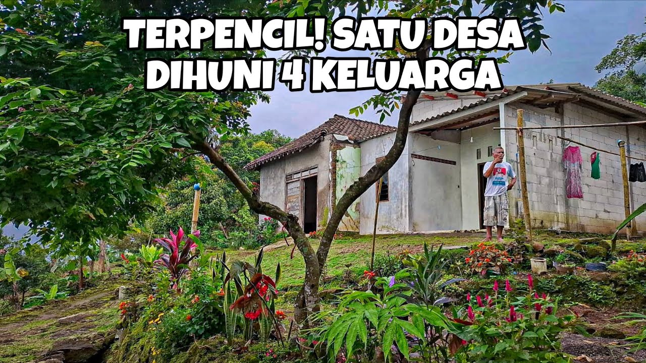 Desa Sepi di Lereng Gunung Lawu, Penghuninya Cuma 4 Keluarga