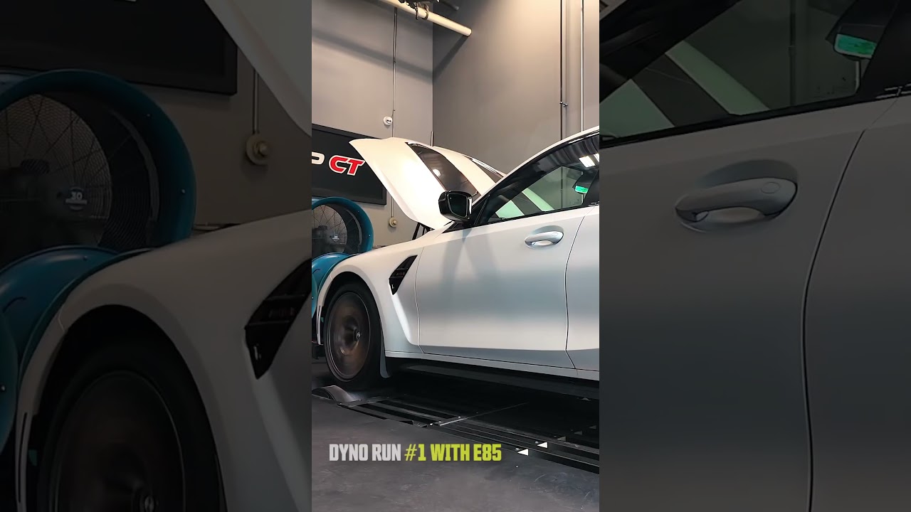 BMW M3 CS on 93 PUMP vs. E85 Dyno RESULTS! 😮&zwj;💨 #BMW #G80M3 #M3CS #Kies