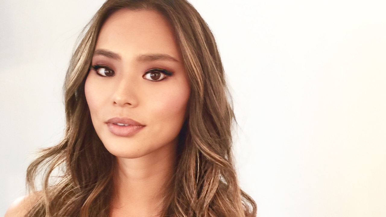 Jamie Chung | Smokey Rosé  Makeup