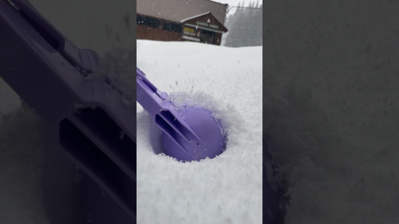 perfect powder snow in japan✨#snowball #snow #perfect