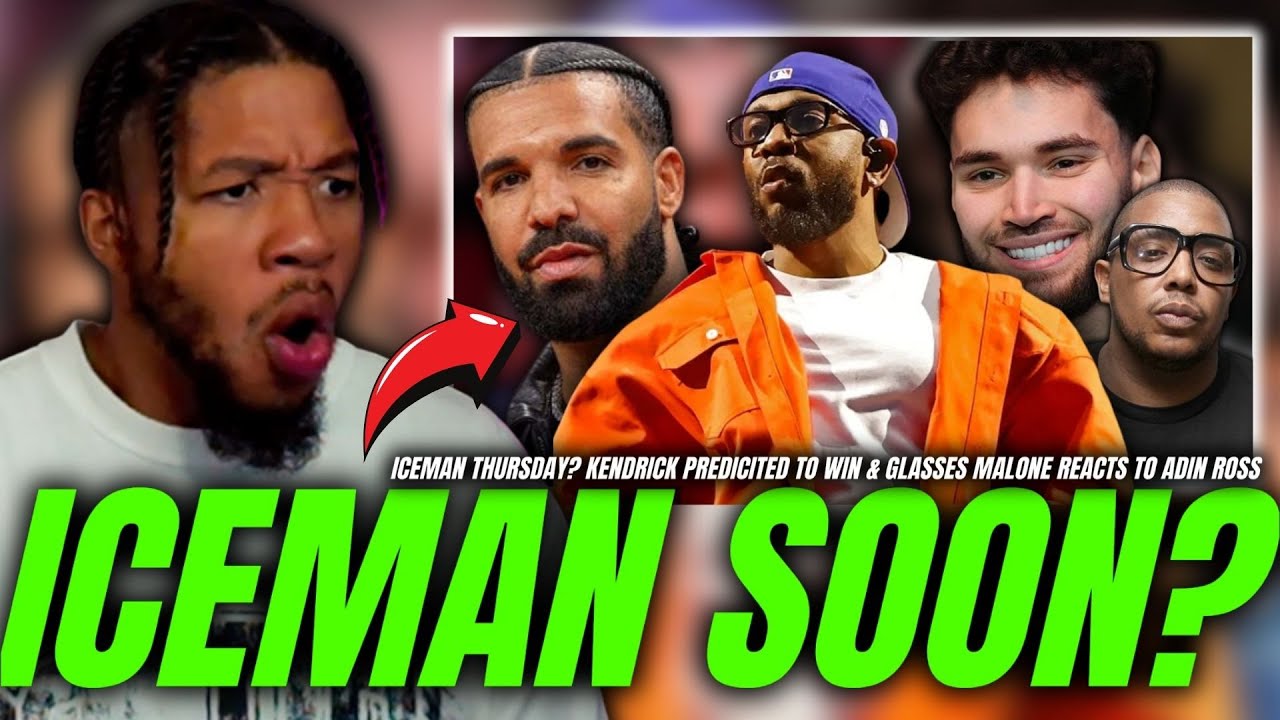 ICEMAN Watch 👀 Kendrick Favored for Grammy Win & Glasses Malone Responds to Adin Ross