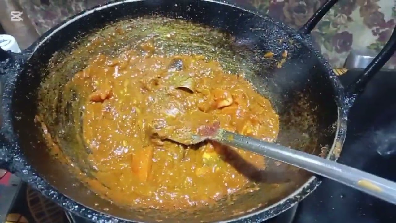 দুপুরের রান্না করলাম হাঁসের ভুনা