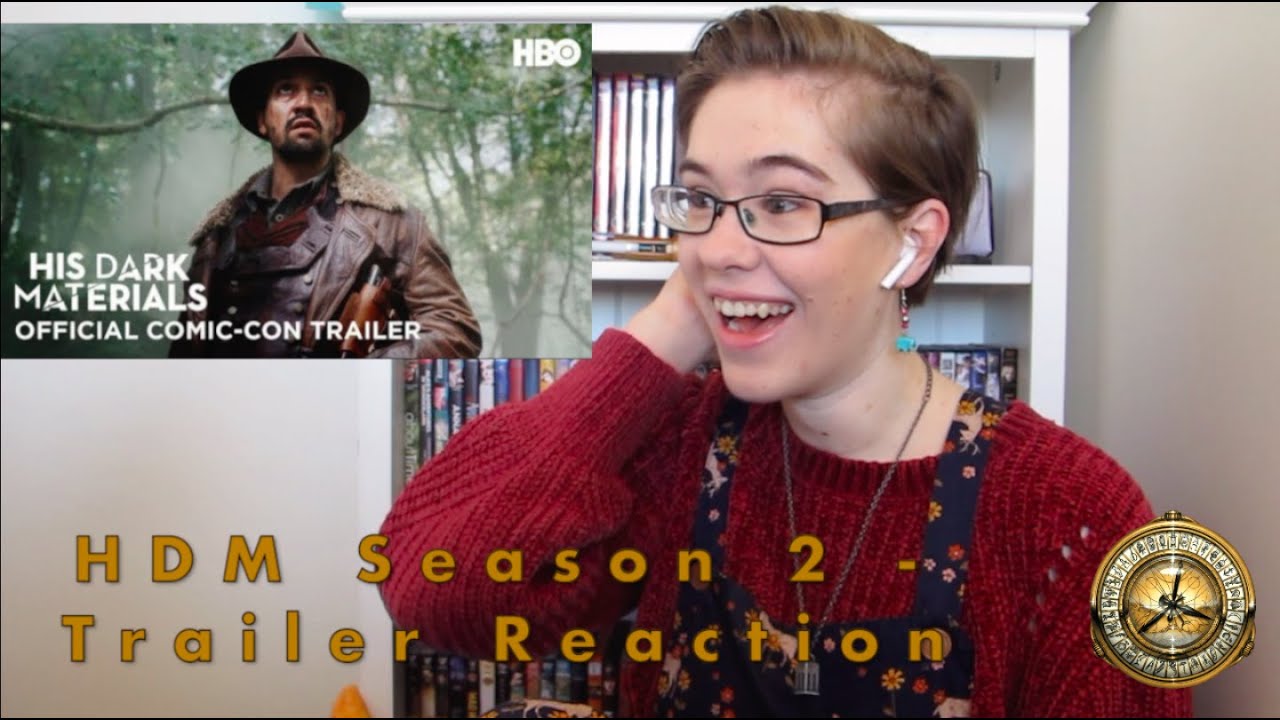 TARDISgirl Reacts - His Dark Materials Season 2 ComicCon Trailer