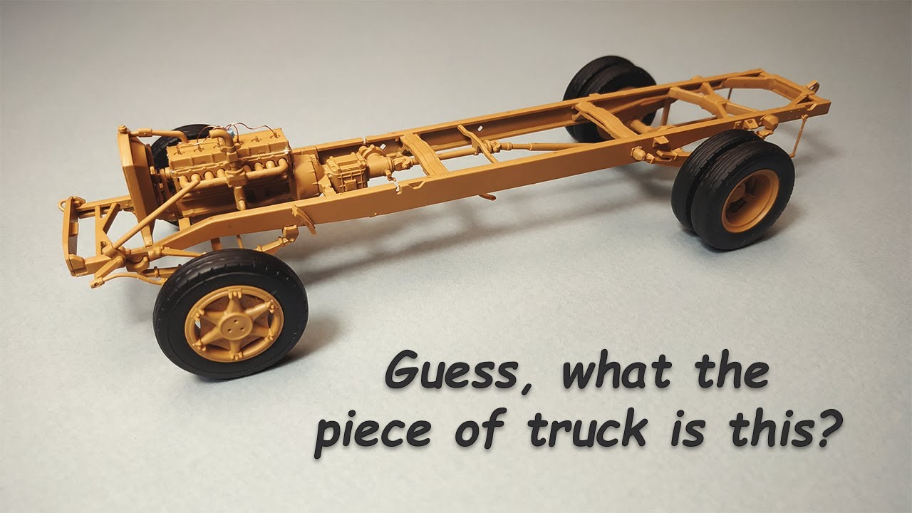 Guess The Truck | Unusual Scale Plastic Model in 1/35 scale