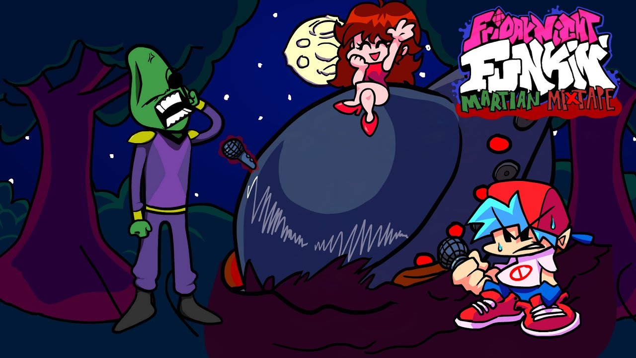 Martian Mixtape // Vs. Xigmund (Full Week)  - Friday Night Funkin