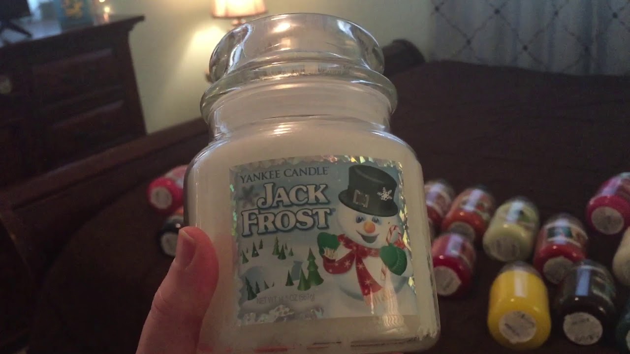 My No Burn Yankee Candle Collection 2018