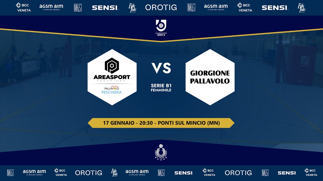 Areasport Peschiera vs Giorgione Pallavolo