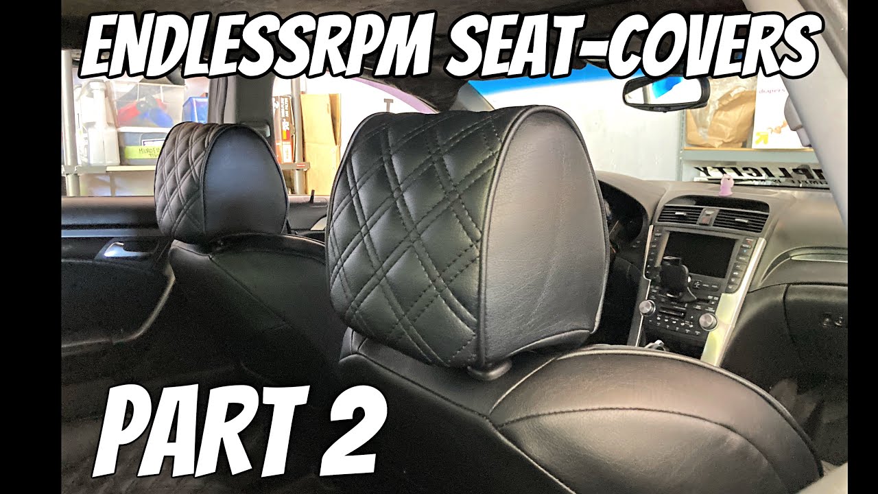 ENDLESSRPM Установка чехлов на сиденья. Часть 2 (Acura TL 04-08)