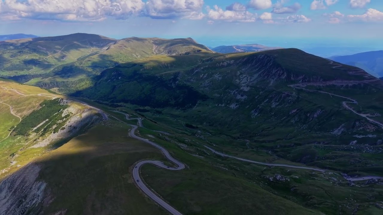 Romania Mountains View - Drone Shots