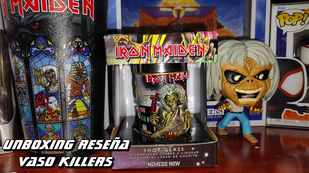 Unboxing del Vaso Iron Maiden Killers, Exclusivo de Nemesis Now