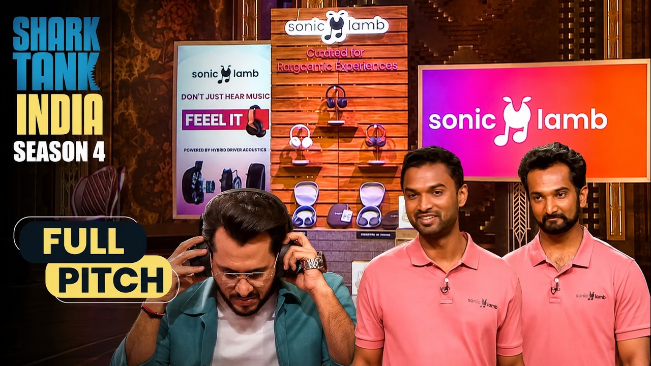 'Sonic Lamb' Ne Sharks Ko Diya Mind-Blowing Experience! | Shark Tank India S4 | Full Pitch
