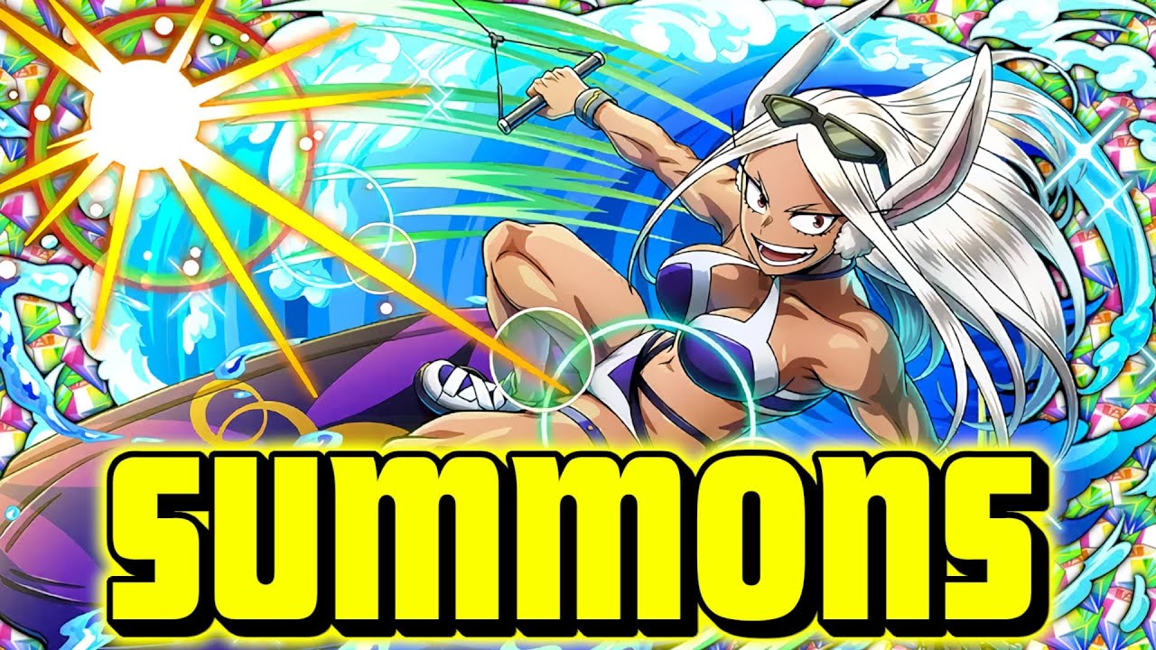 SUMMONS FOR SUMMERFEST MIRKO!!! STEP-UP BANNERS ARE THE GREATEST!! (My Hero Ultra Impact)