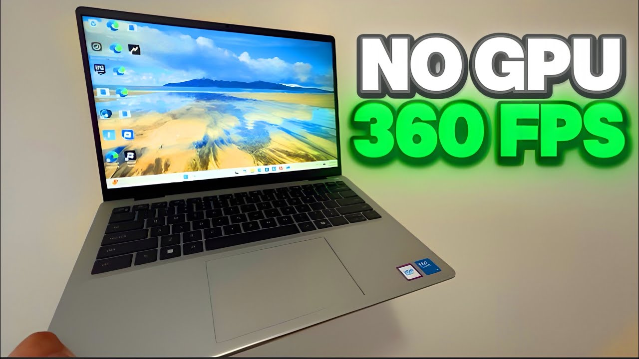 Оптимизация школьного ноутбука до достижения 360 кадров в секунду.