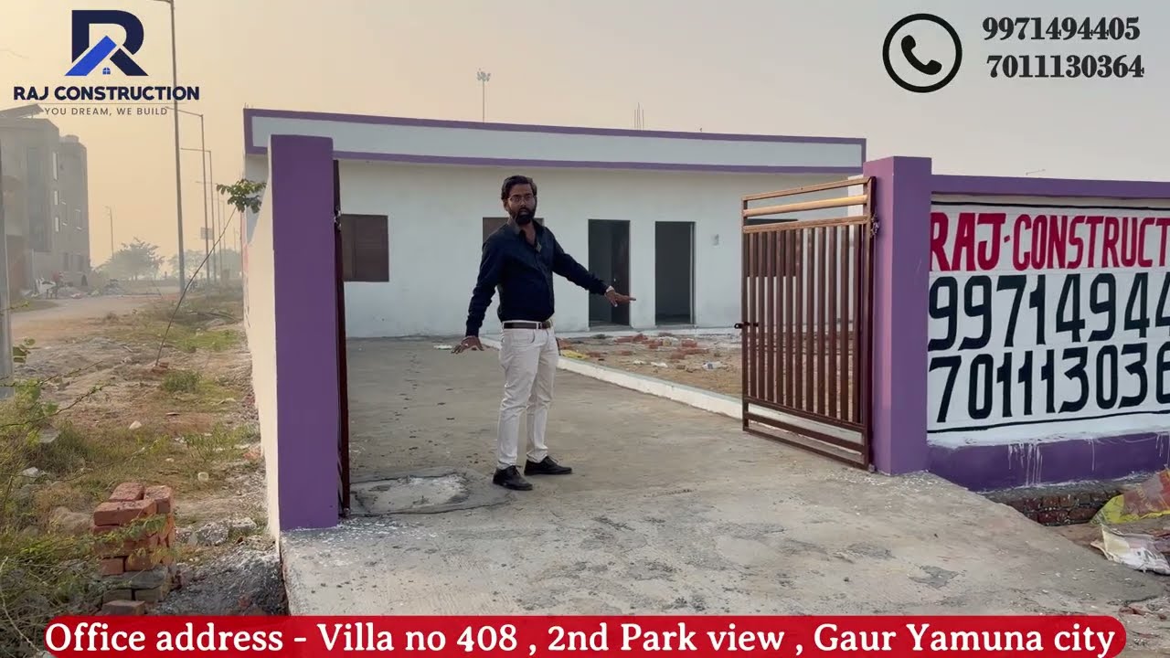 SECTOR 18 || POCKET I-630  || 300 SQM PLOT || COMPLETION WORK # 2ND PART || YEIDA