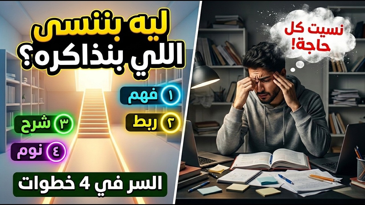 ذاكر اي مادة في ٣٧ دقيقة
