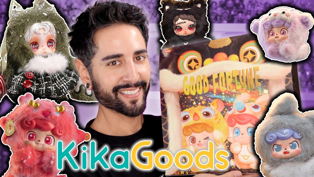 RONDOM PLUSH BLIND BOX UNBOXING! KIKAGOODS Haul 💜