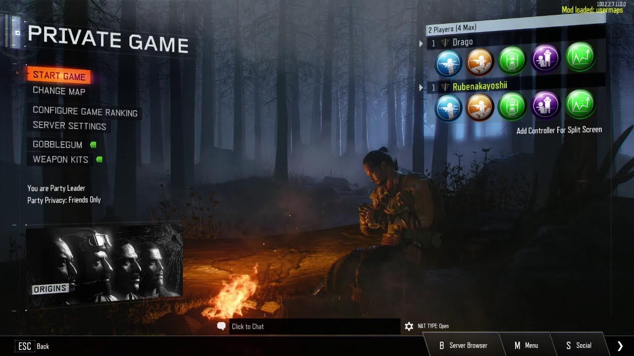 Zombies! COD! Throwback!