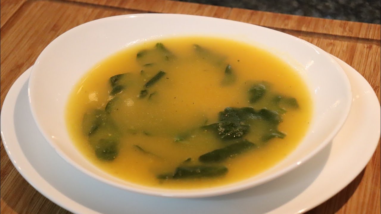 Sopa de Espinafres | Receita Muito Fácil