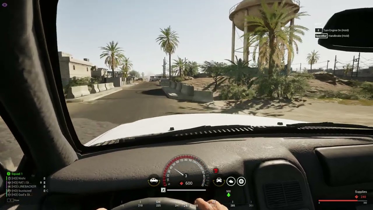 Winter war but it was in the desert and the fins are shooting at the brits