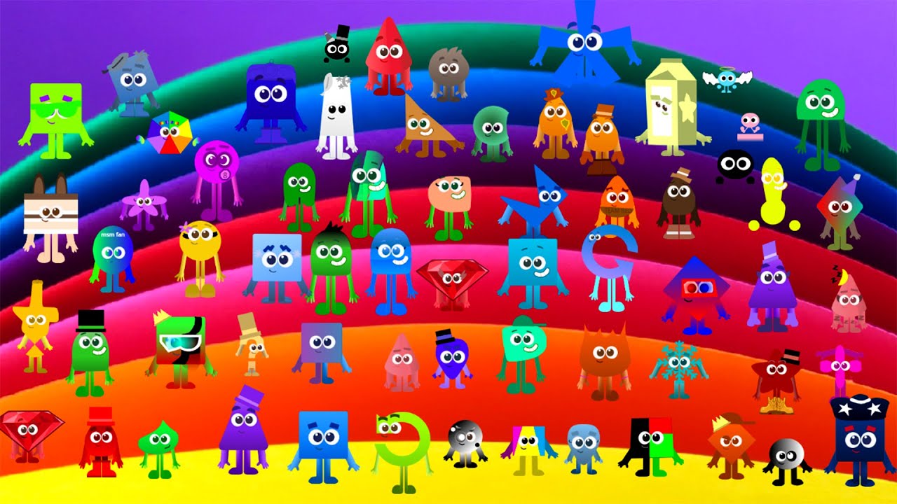 Official Colourblocks Youtubers Mega Band in Colourland