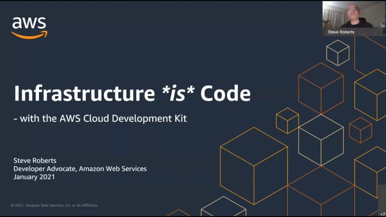 Infrastructure *is* Code with the AWS Cloud Development Kit - Steve Roberts - NDC London 2021