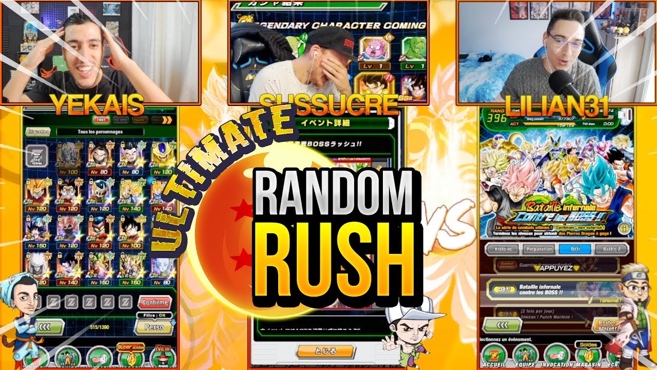 ULTIMATE RANDOM RUSH !! REMONTADA !? DBZ DOKKAN BATTLE