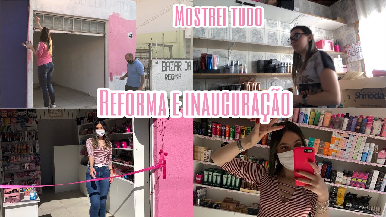 REFORMA E INAUGURAÇÃO da nossa tão sonhada LOJA FÍSICA