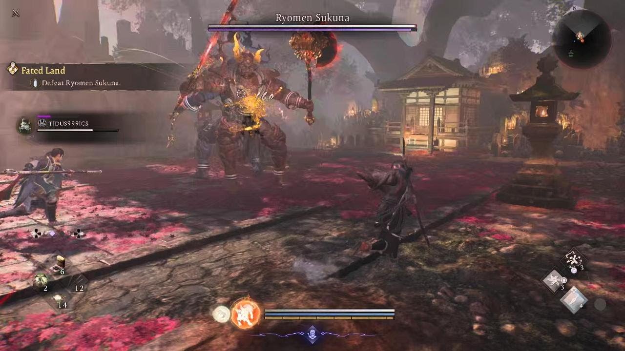 Nioh 3 Ryomen Sakuna Boss Fight