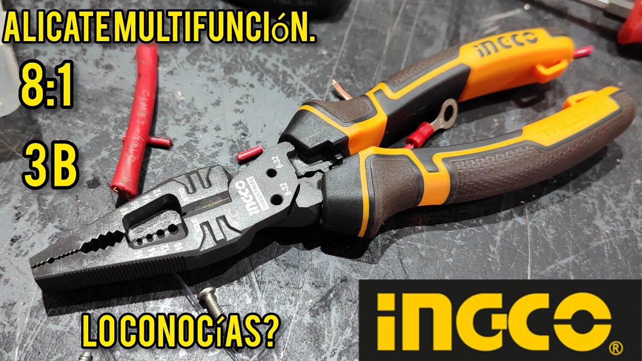 Alicate multifunción ingco #ingcotools