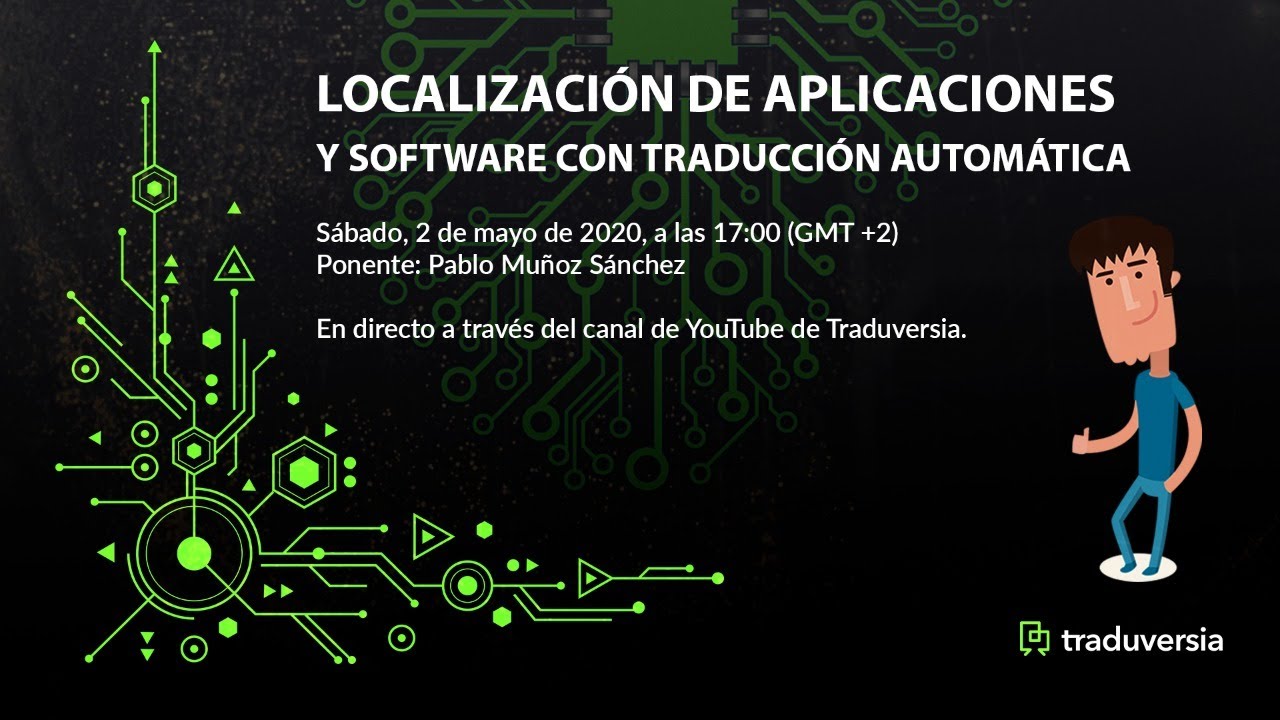 Localización de aplicaciones y software con traducción automática