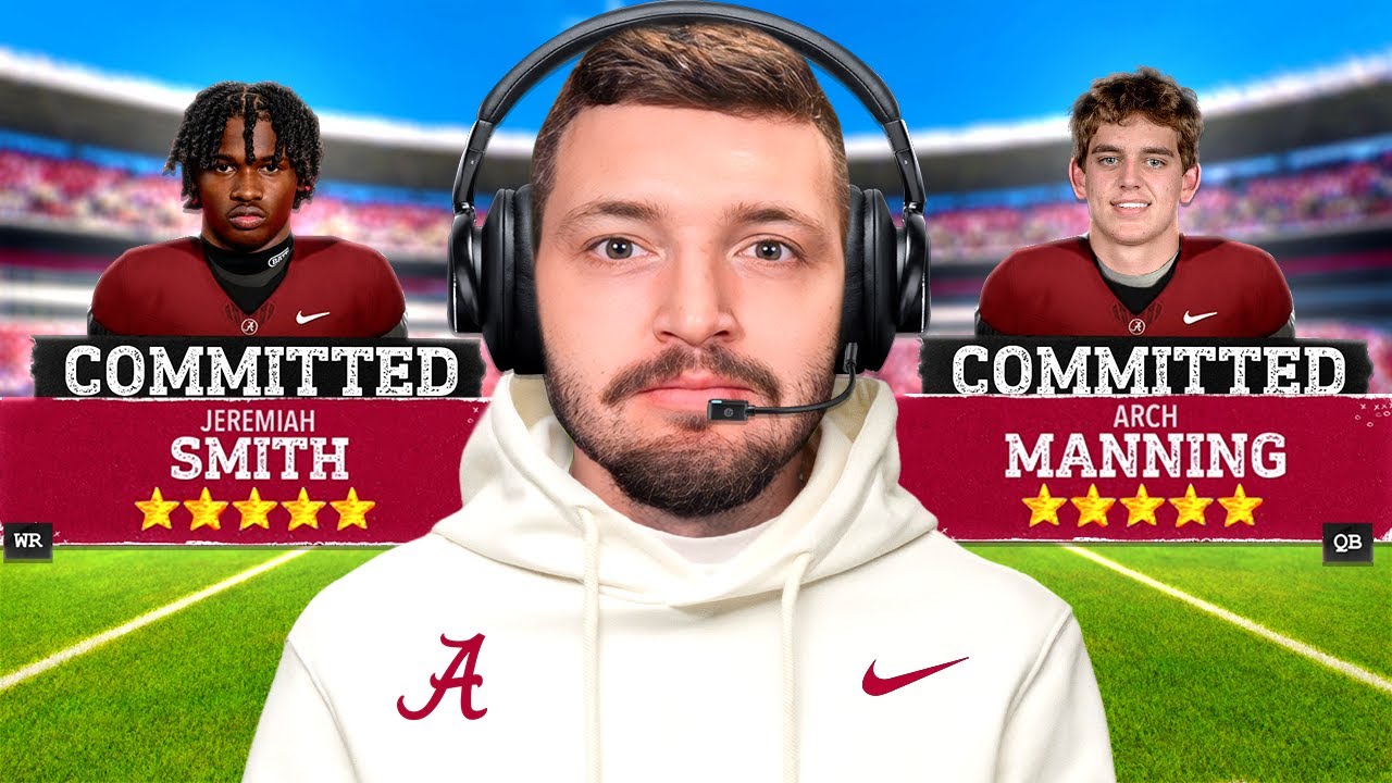 I Rebuild Alabama in CFB 26 Dynasty