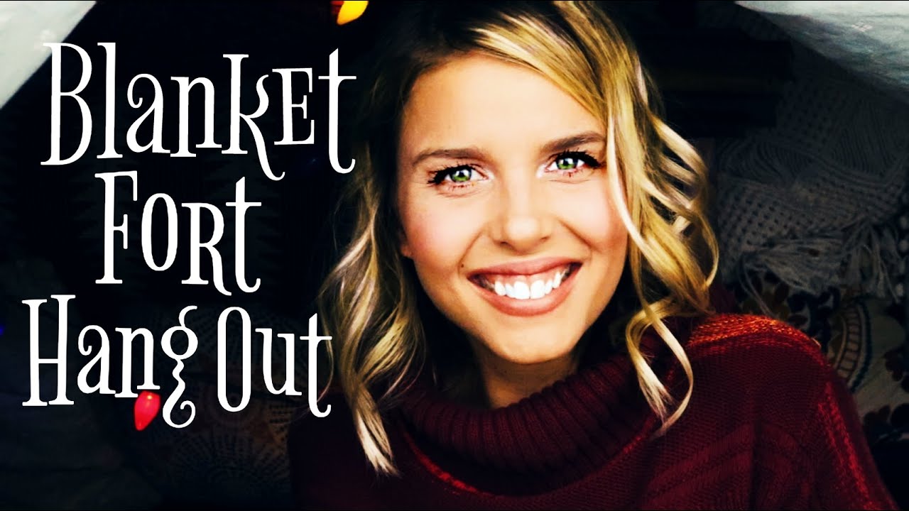 Blanket Fort Hangout in a Thunderstorm/Reading Faerie Tales/ASMR Fantasy Roleplay/Tea Time & Dragons