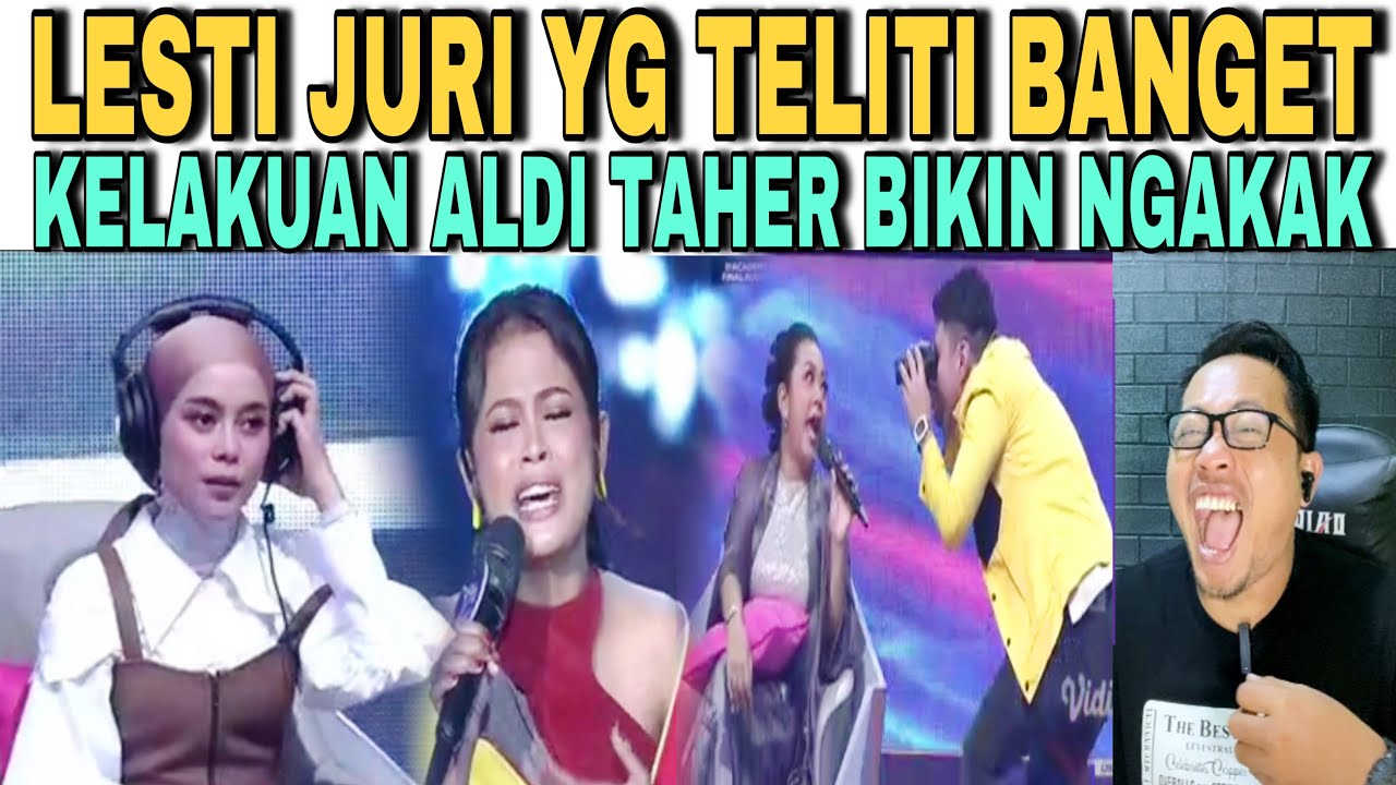 LESTI JURI TELITI ENGGA KAYA YG ONO - KELAKUAN ALDI TAHER BIKIN NGAKAK DI DA6