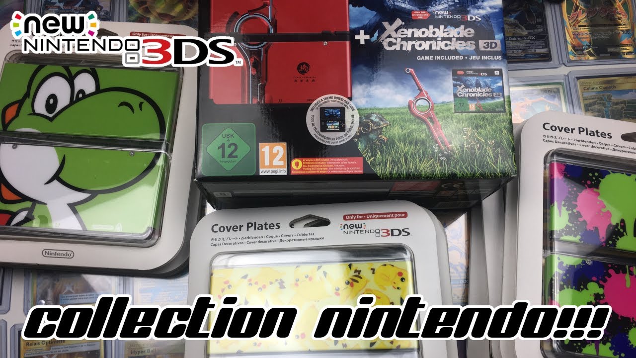 PRESENTATION COLLECTION COVER PLATES POUR CONSOLE NINTENDO NEW 3DS MAIS QU'EST-CE QUE C'EST?