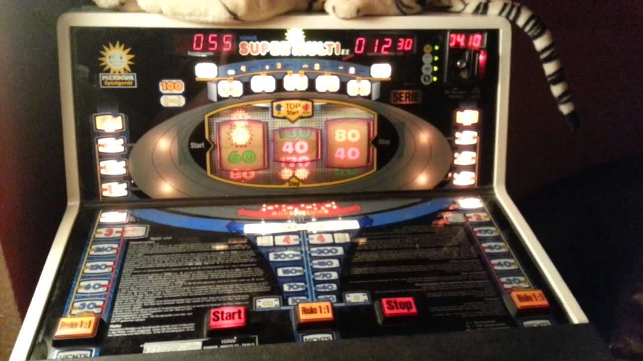 Venus Super Multi 2  Table Tischgerät  50 Normale Sonderspiele hoch gedrückt