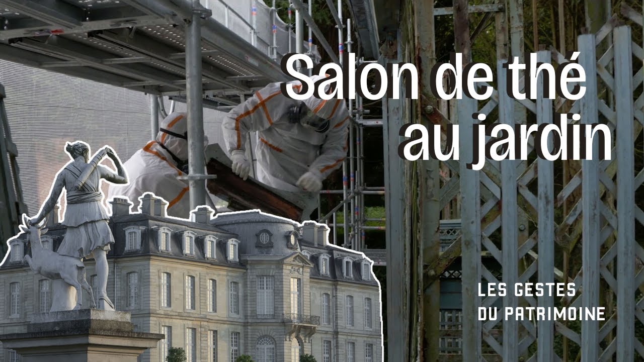La restauration du Salon de Madame du château de Champs-sur-Marne 🌿