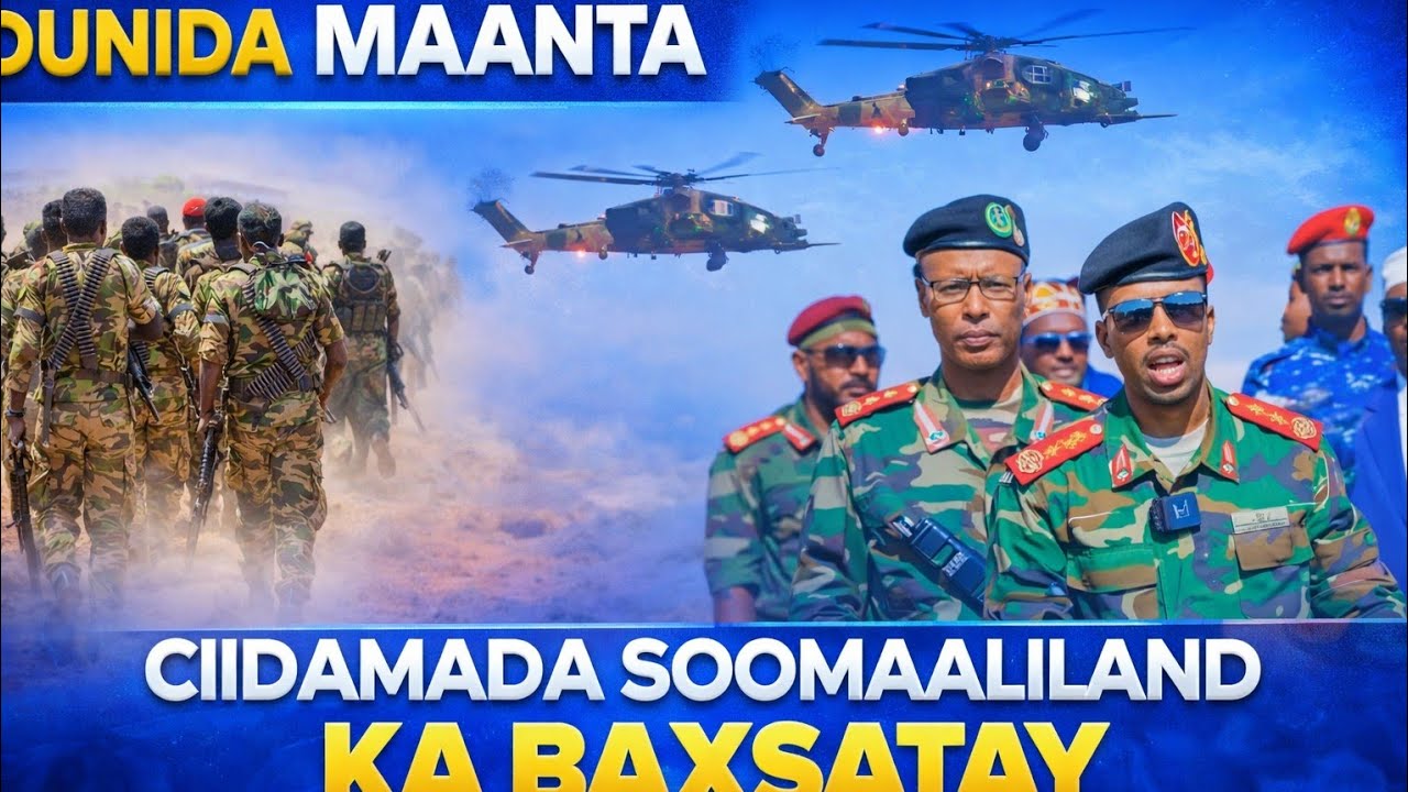 Ciidamada Somaliland Oo Ka Baxay Goobihii ay joogeen & Diyaaradaha Dagaalka Somalia oo..