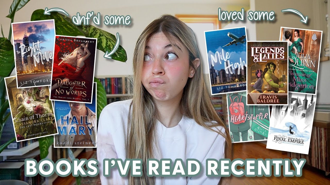 books I've read recently