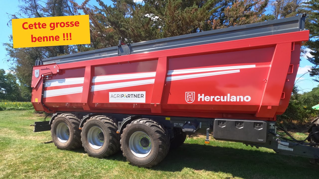 AGRIPARTNER me PRÊTE une BENNE de 24t - 2022