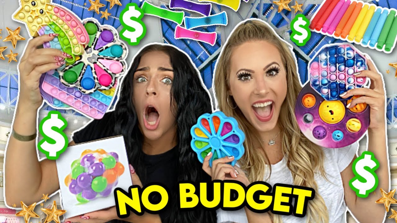 💸NO BUDGET💸 Fidget Shopping at the FIDGET STORE with PurpleStars02!