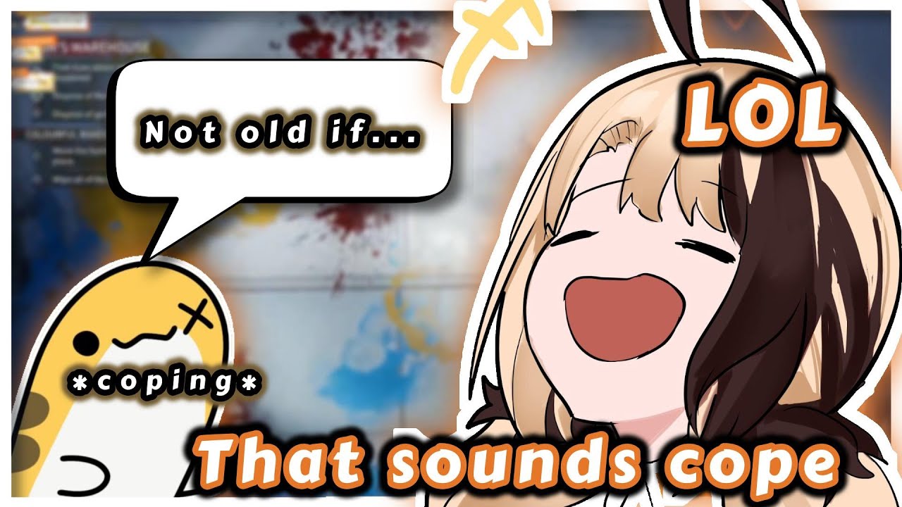 Gigi had to remind chat of the reality, but chat started coping [Hololive EN]
