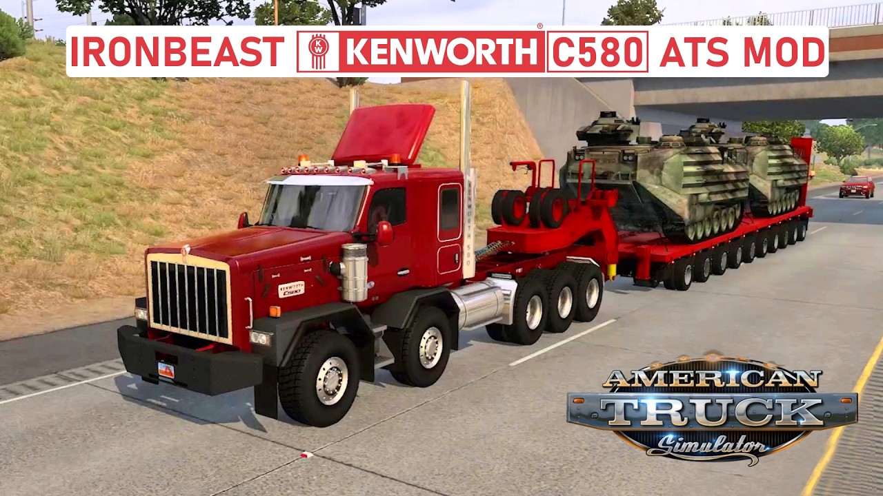 Iron Beast NZ - Kenworth C580 'Short Hood' | Standalone Mod for ATS |
